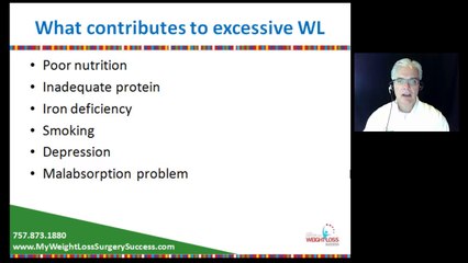What if I lose too much weight after weight loss surgery?