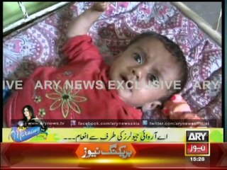 Unknown Man Abandons Infant