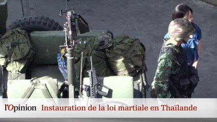 60’’ : Loi martiale imposée en Thaïlande