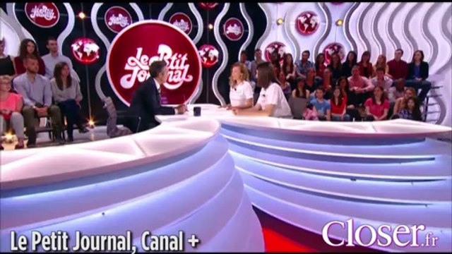 BUZZ NEWS - Valerie trierweiler piegee par le petit journal elle commente des images de julie gayet