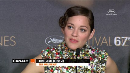 DEUX JOURS, UNE NUIT : La conférence de presse