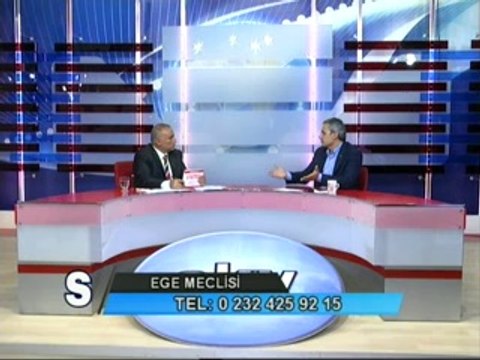 ALİ TALAK İLE KARŞIYAKA BELEDİYE BAŞKANI HÜSEYİN MUTLU AKPINAR EGE MECLİSİ 19.05.2014 YAYINI PART 1