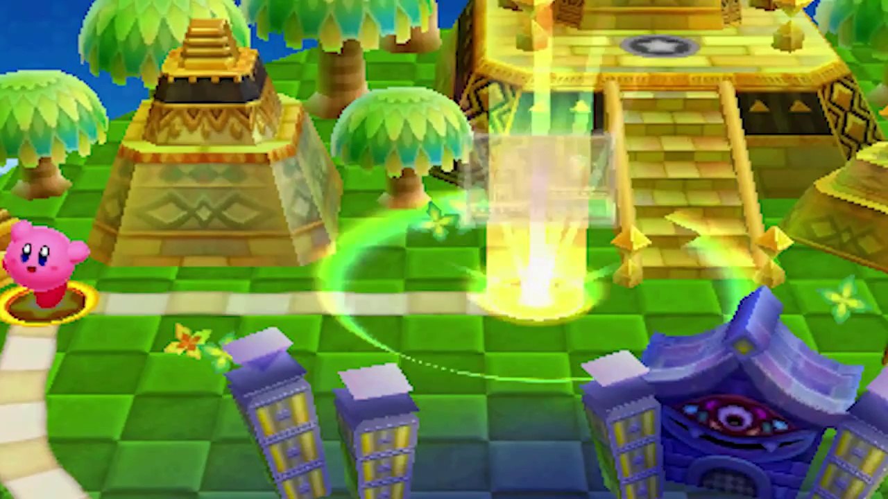 Soluce Kirby Triple Deluxe - Monde 4