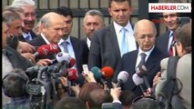 Bahçeli, Ahmet Necdet Sezer'i Ziyaret Etti