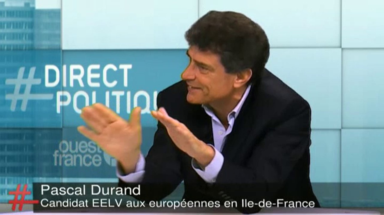 #DirectPolitique Pascal Durand, député européen EELV