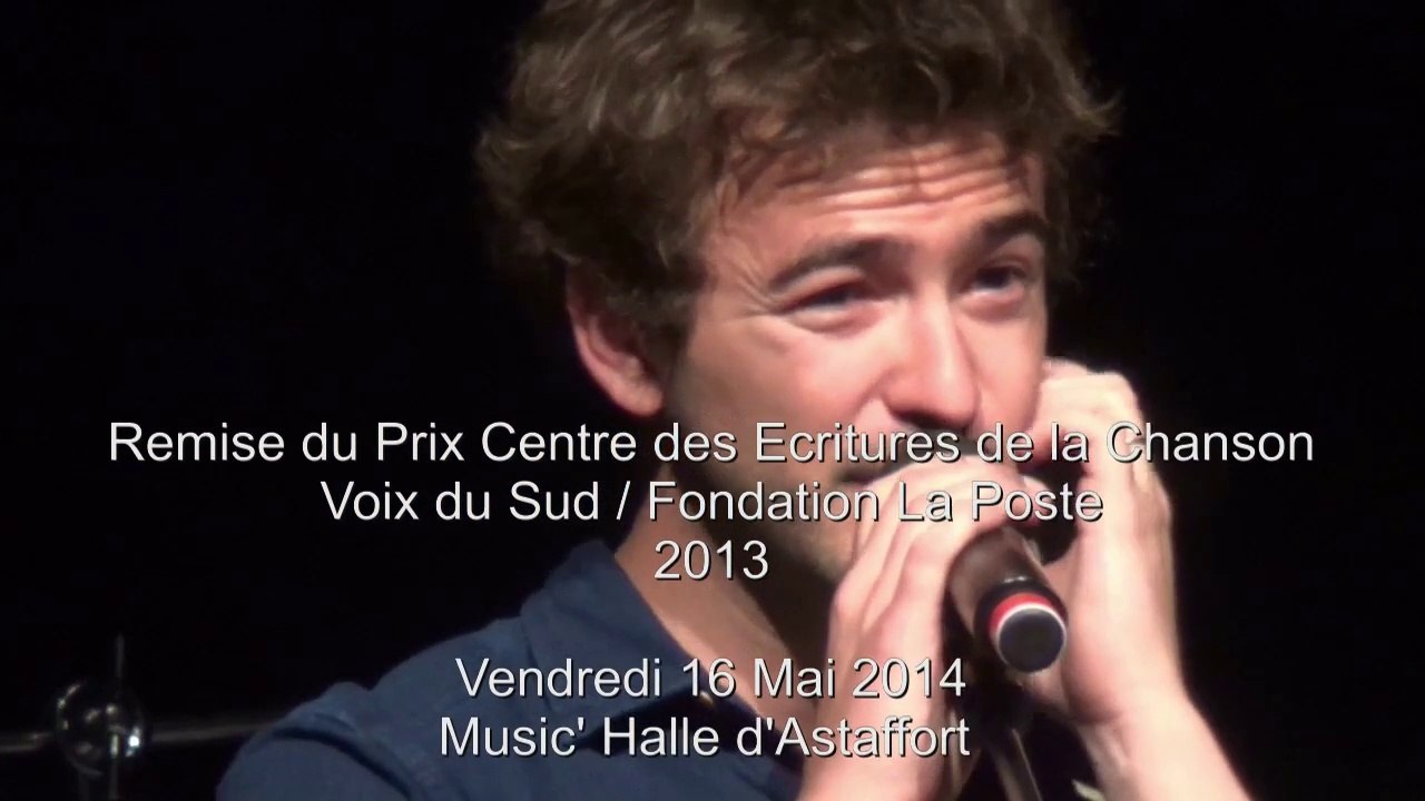 2014-05-16 remise des prix centre des écritures de la chanson 2013 Emilie Marsh & Benoît Dorémus