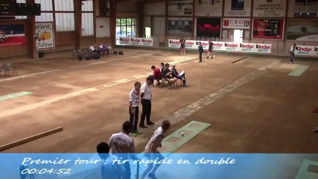 Tir rapide en double, CRO Lyon contre Istra Porec, Quarts de finale aller, Coupe d'Europe 2014