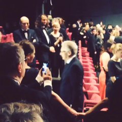 19|05|2014 Fan #3 MTTS applause in the theater after Premerey