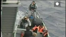 Italian navy rescues scores of migrant children off Sicilian coast