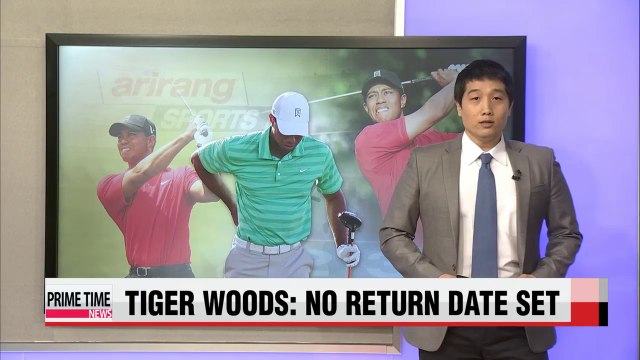 Golf Tiger Woods unable to give timetable for return