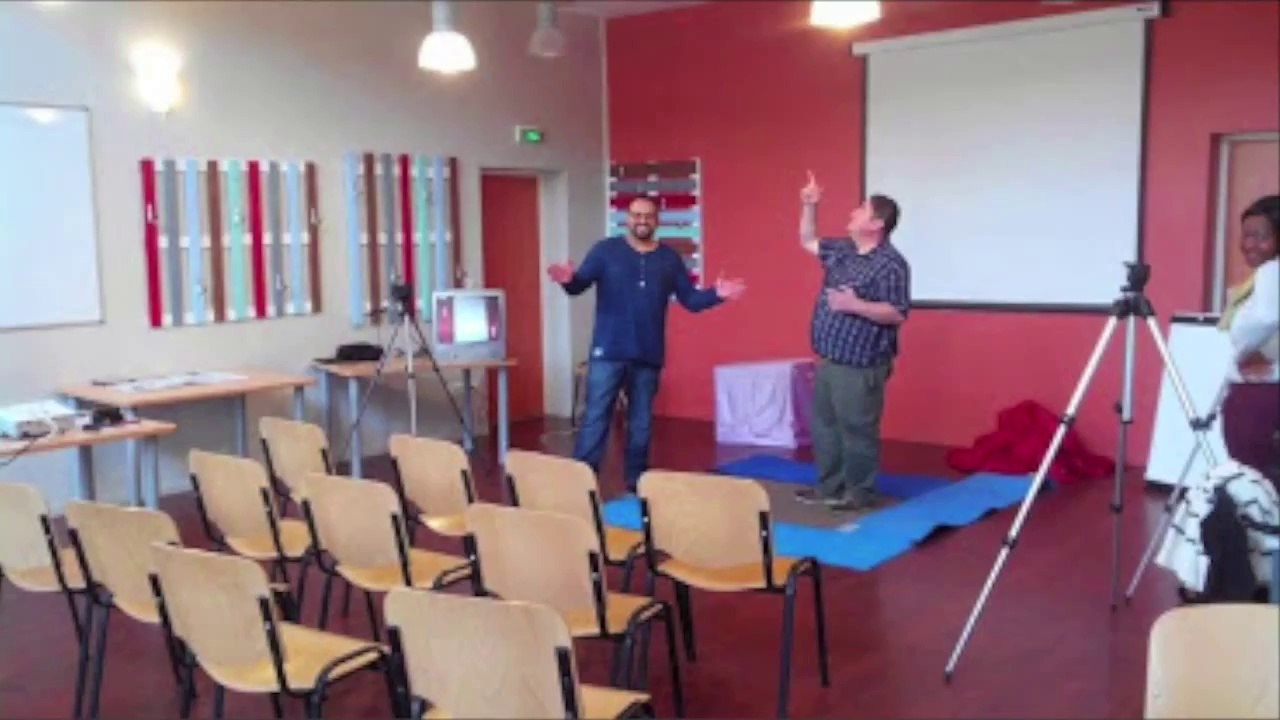 Beauvais, préparation plateau télé pour la féte de la jeunesse 2014