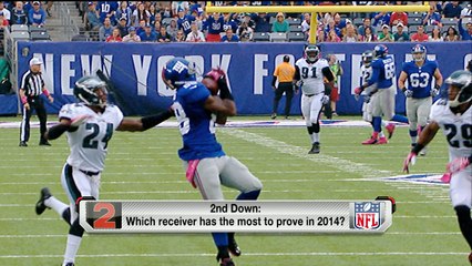 Which wide receiver has the most to prove in 2014?