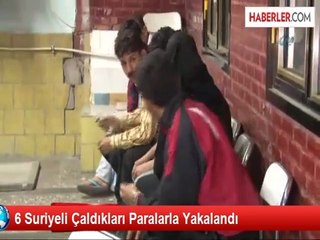 Konya'da 6 Suriyeli Çaldıkları Paralarla Yakalandı