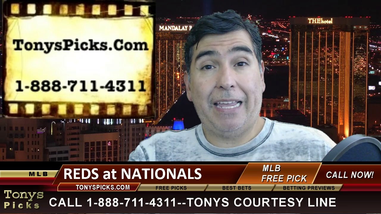 MLB Pick Washington Nationals vs. Cincinnati Reds Odds Prediction Preview 5-20-2014