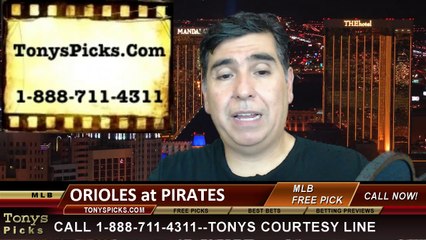Pittsburgh Pirates vs. Baltimore Orioles Pick Prediction MLB Odds Preview 5-20-2014