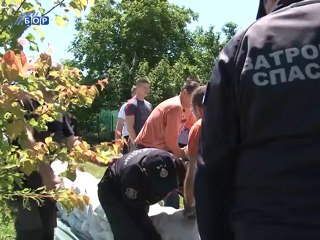 Bedemi štite potencijalno ugrožena sela u opštini Kladovo, 20. maj 2014.