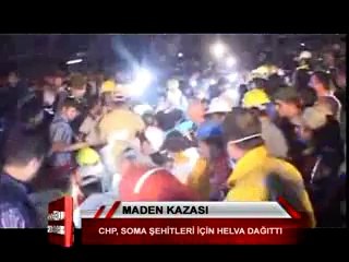 chp helva dağıttı