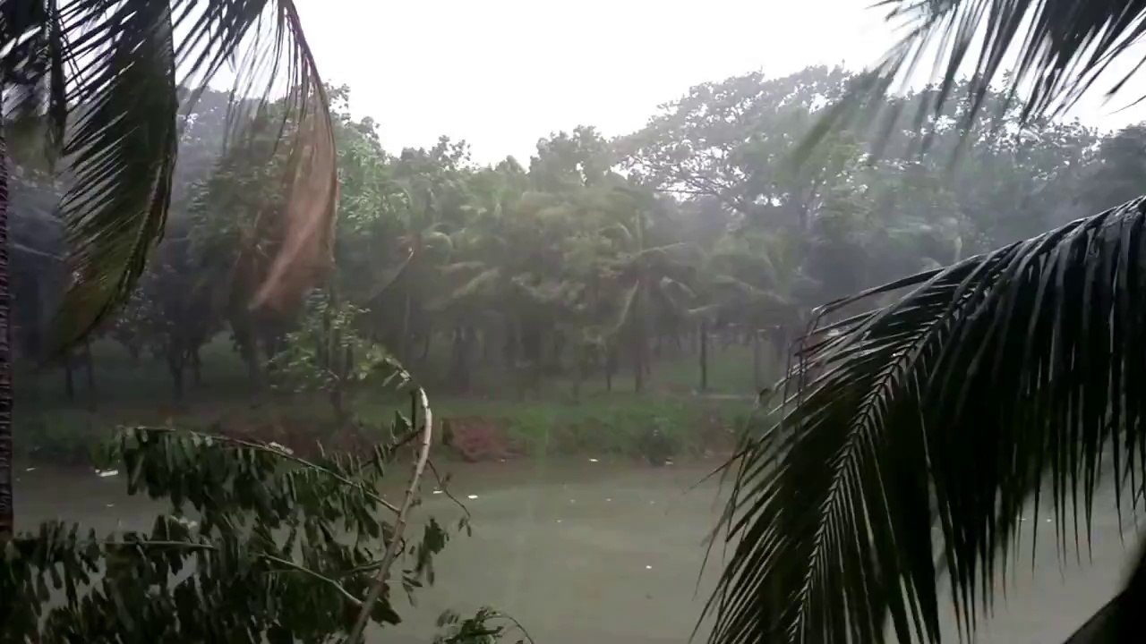 Wind and shower at Dhaka