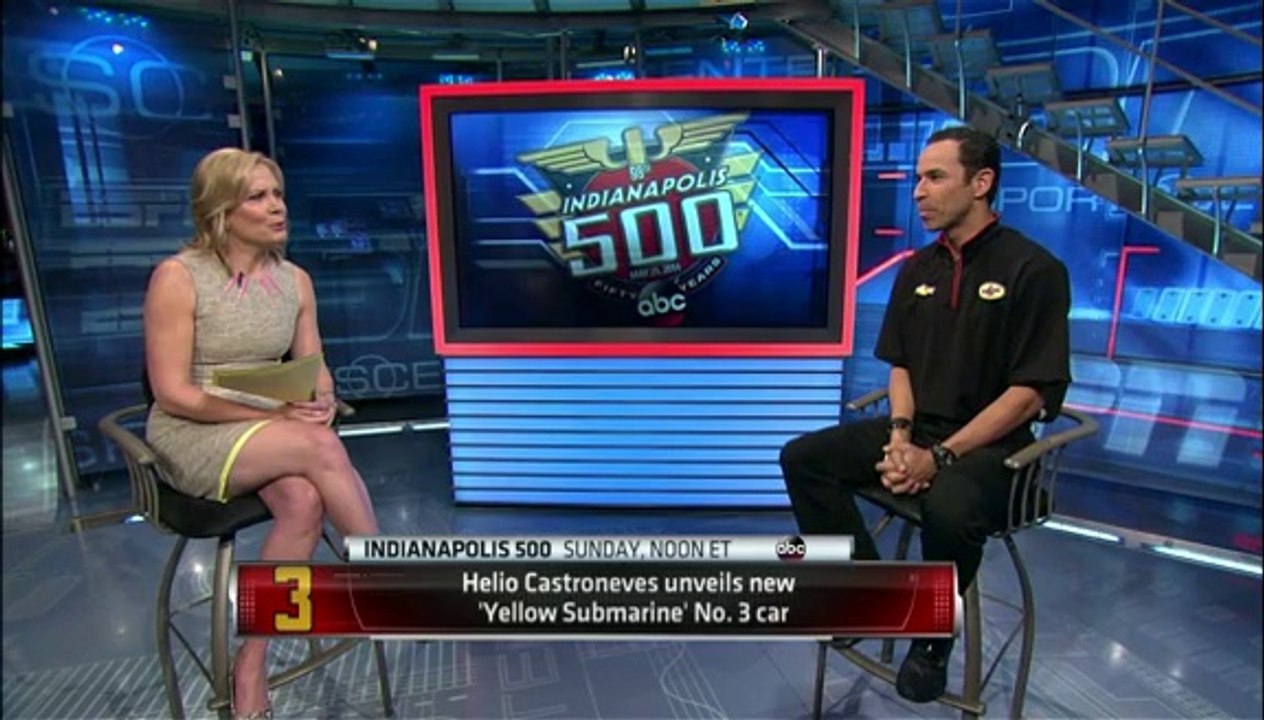 Castroneves Looking Forward To Indy 500