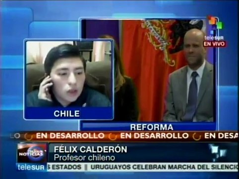 Chile: sectores de estudiantes rechazan reforma educativa de Bachelet