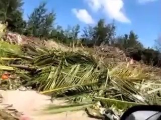 La décharge municipale de Huahine