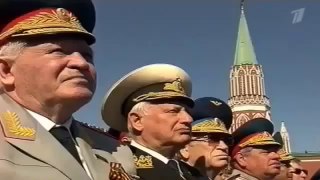 9 Мая 2014 Парад Победы в Москве. Выступление В Пути