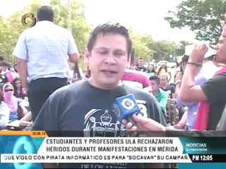 Estudiantes de la ULA Mérida realizaron clase magistral