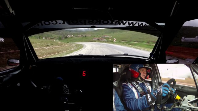 2014 Eskişehir Rallisi / Burak Çukurova - Ünal Tezel / Skoda Fabia S2000 / ÖE 5 Espark 2