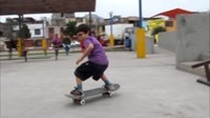 Amazing five years old skater Gonzalo Morales