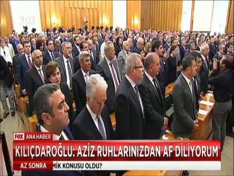 CHP Grubunda Soma şehitlerinin adı okundu 17 dakikalık saygı duruşu yapıldı