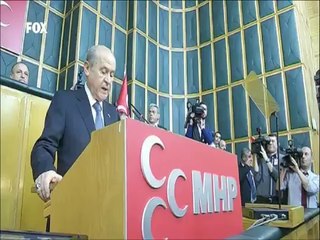 Devlet Bahçeli Başbakan eğer önüne konulsa Titanik'ten bile örnek verirdi