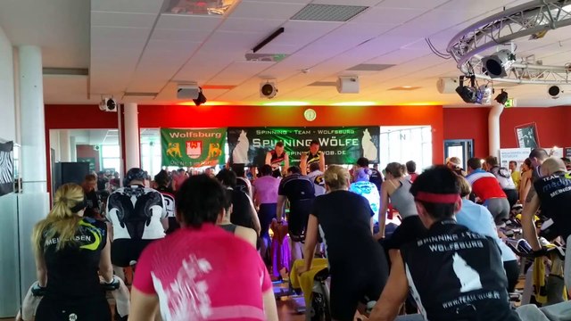 FINALE 8h SPINNING(R) Marathon Wolfsburg 17.05.2014 WOB 10.0 Tage wie dieser
