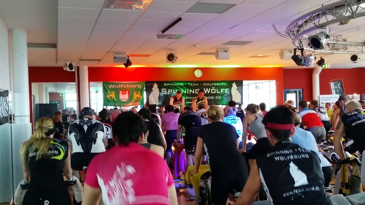 FINALE 8h SPINNING(R) Marathon Wolfsburg 17.05.2014 WOB 10.0 "Tage wie dieser"