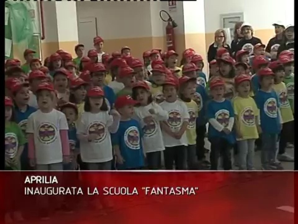 APRILIA: INAUGURATA SCUOLA FANTASMA