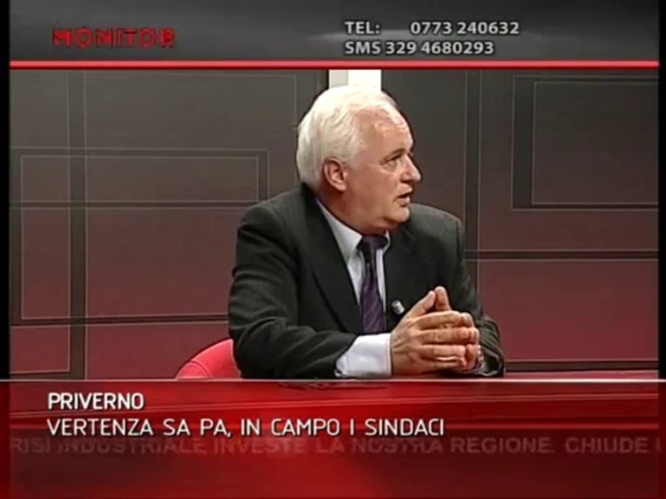 LATINA: I LAVORATORI SA.PA. A MONITOR