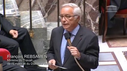 François Rebsamen, questions au gouvernement du 20/05/2014