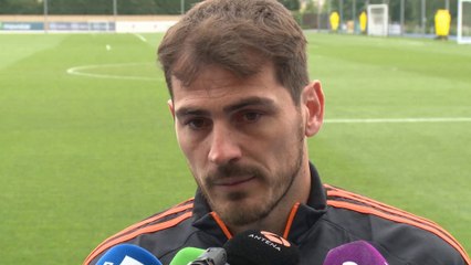 Casillas: "No me preocupa si juega o no Diego Costa"