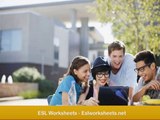 Esl Worksheets For Adults Pronunciation