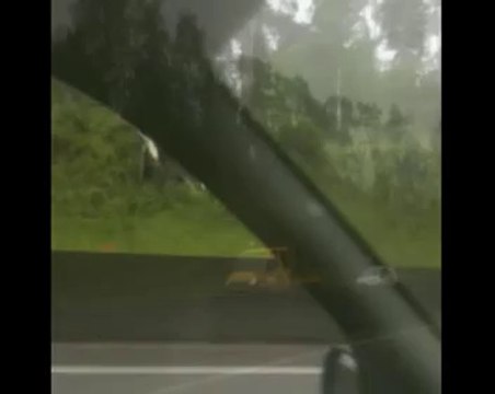 accident entre le rond point des colones et le rond poin des vaches