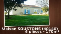 A vendre - Maison/villa - SOUSTONS (40140) - 6 pièces - 170m²