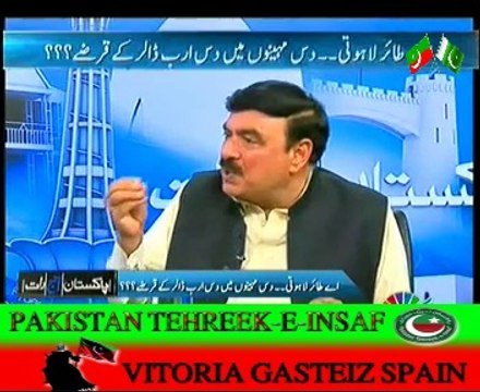 Pakistan Aaj Raat (Sheikh Rasheed Announces Train March Against Corruption And Rigging) – 20th May 2014