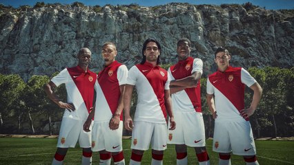 Le nouveau maillot de l'AS Monaco
