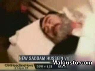 Video saddam despues de muerto