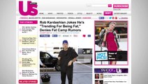 Rob Kardashian Responds to 'Fat' Comments on Twitter