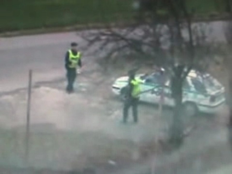 Police in action - shocking!