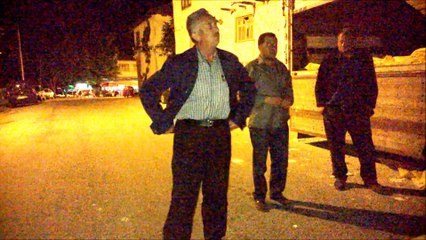 Gece gündüz yardım edenlere teşekkür