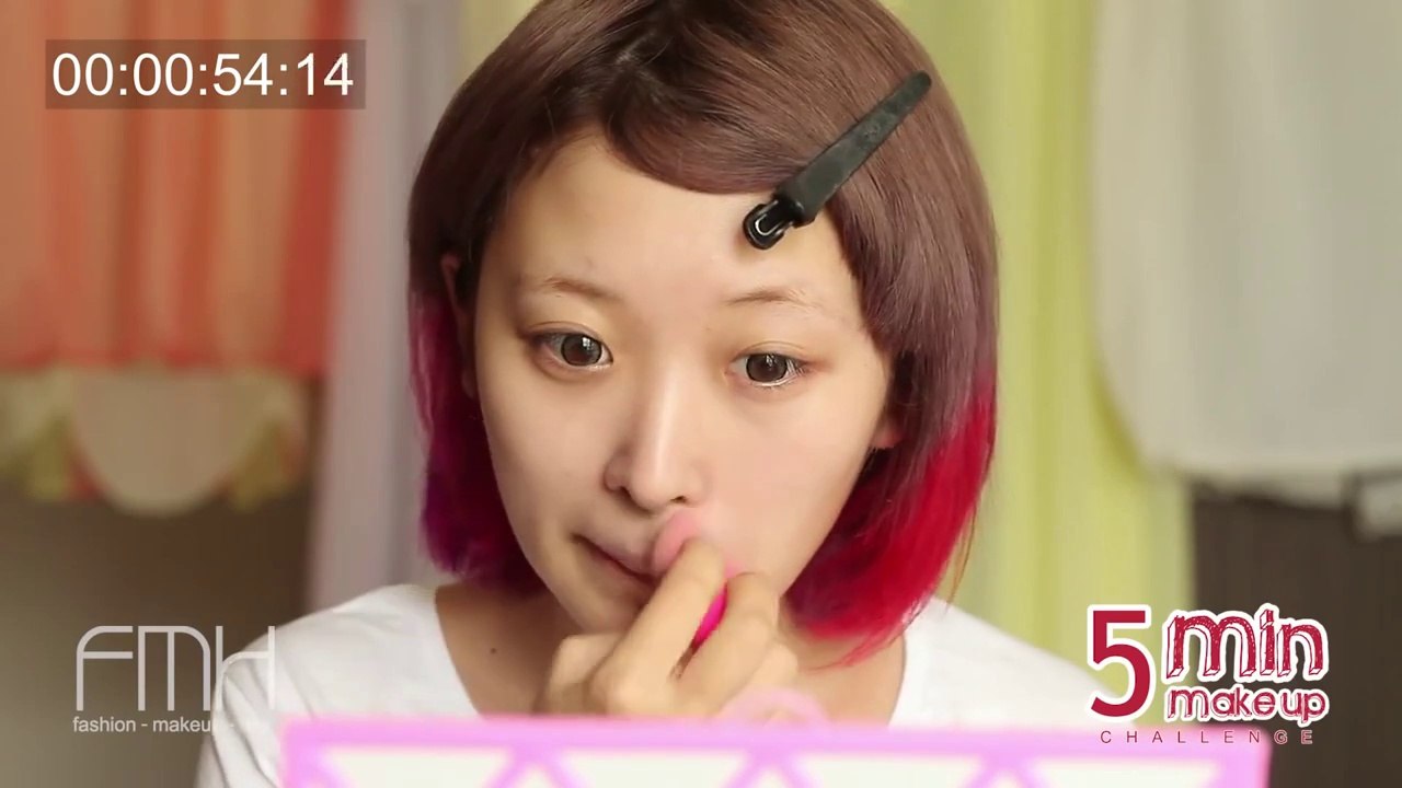 5分メイクチャレンジ！5 Minute Makeup Challenge!!