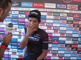 Giro d'Italia, arrivo e interviste a Salsomaggiore