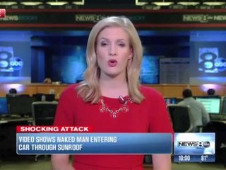 Through the Sunroof of a Moving Vehicle