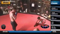 Winner Taps Out In Amateur MMA Fight!!